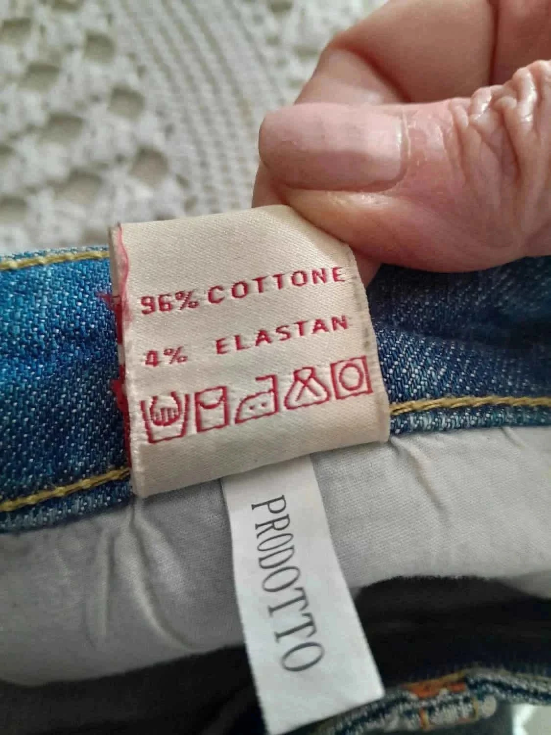 Jupe en jeans, taille L (40) Marque Revers jeans – photo 9